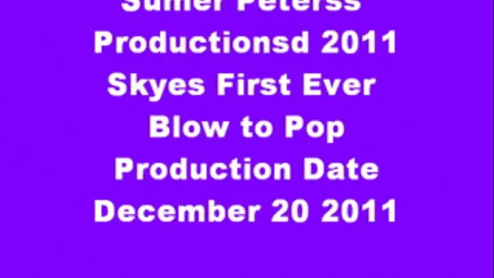 Skyes First Ever Blow to Pop