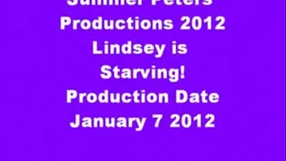 Lindsey is Starving