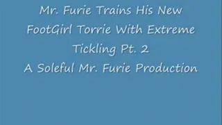 Mr. Furie Trains His FootGirl Torrie With Extreme Tickling Pt. 2 Res