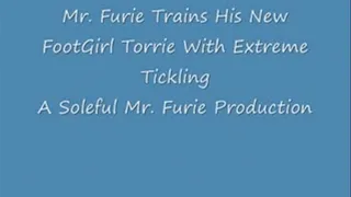 Mr. Furie Trains His FootGirl Torrie With Extreme Tickling/Full Lenght