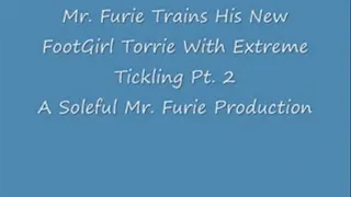 Mr. Furie Trains His FootGirl Torrie With Extreme Tickling/Pt. 2
