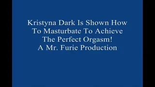 Kristyna Dark Is Shown Through Vibrator Masturbation Achieve The Ultimate Orgasm!