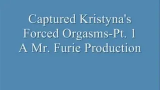 Captured Kristyna's Orgasms!-Pt. 1