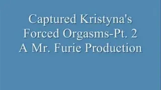 Captured Kristyna's Orgasms!-Pt. 2