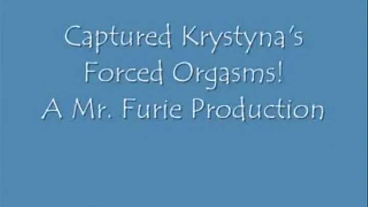 Captured Kristyna's Orgasms!-FULL LENGTH