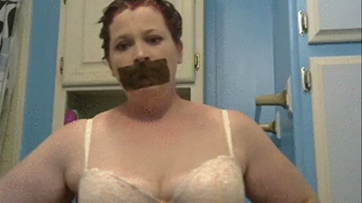 brown tape in bra