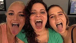 Tongue & Toe Fetish Fun With Real-Life Sisters Macy Cartel & Lily Links - PART 2