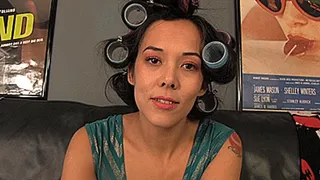 Your Girlfriend Meiko Jane Mocks You For Your Sissy Hair Rollers Fetish