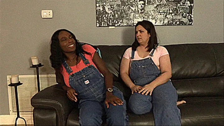 Sexy Overalls Farting With Paris Love & Phoenix Wild