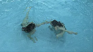 Sexy Swimming & Breath Holding Fun With Gia Love & Indica Jane