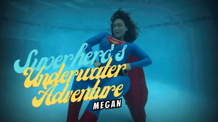 Megan Superwoman's Romantic Underwater Date