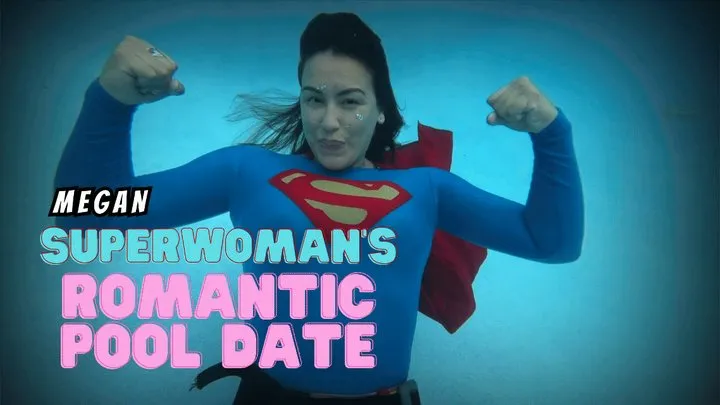 Megan Superwoman's Romantic Underwater Date