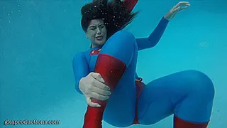 Superheroine Swimming Training With Megan Jones