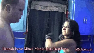 Hannah Perez Mixed Martial Arts Beatdown