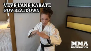 Veve Lane Karate POV Beatdown WMV