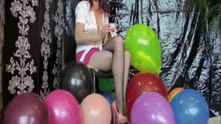 Smoking and Inflating Balloon!