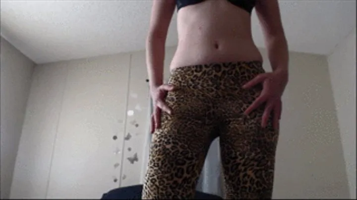 leopard print tease