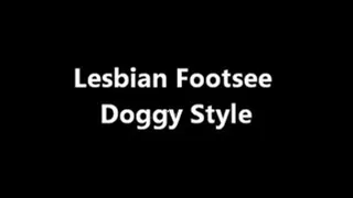 Lesbian Foot Fuck Doggy Style