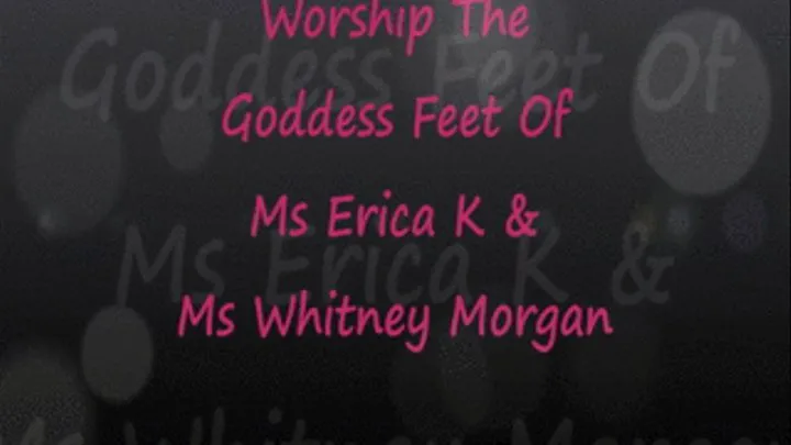 Worship The Goddess Feet of Ms Erica K & Ms Whitney Morgan 729 mp4