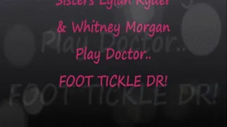Sisters Lylah & Whitney Play Foot Doctor