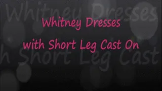 Whitney Morgan Dresses in Short Leg Cast