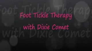 Foot Tickle Therapy with Dixie Comet: