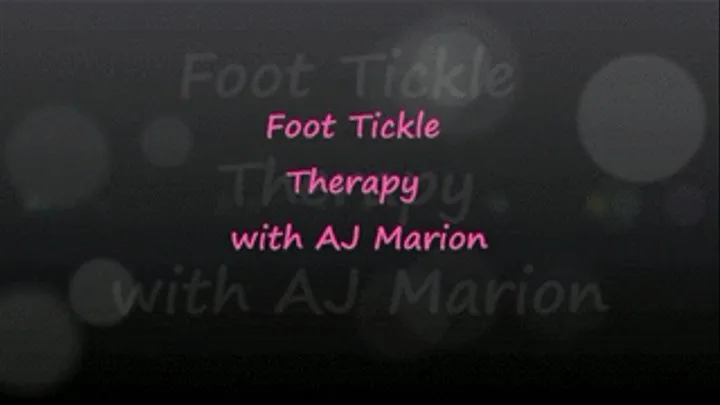 Foot Tickle Therapy with AJ Marion - FULL