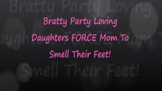 Step-Mom Allura to Smell Whit & Roxie Feet