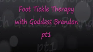 Foot Tickle Therapy with Goddess Brandon pt1