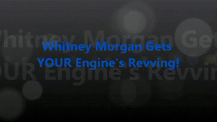 Whitney Morgan Gets YOUR Engine's Revving