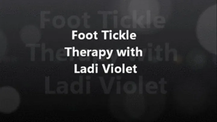 Foot Tickle Therapy with Ladi Violet (part 1)