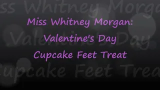 Miss Whitney Morgan: Valentines Day Cupcake Feet Treat