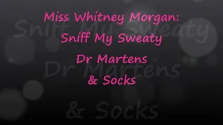 Sniff Whitney's Sweaty Dr Marten Boots Socks Soles