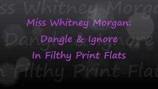 Whitney Morgan: Filthy Printed Flats Dangle & Ignore