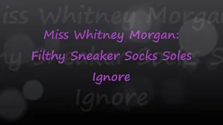 Miss Whitney Morgan: Filthy Sneakers Socks Soles Ignore