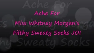 Ache For Whitney Morgan's Filthy Sweaty Socks JOI
