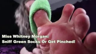 Sniff Green Socks Or Get Pinched By Whitney Morgan