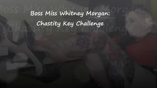 Boss Whitney Morgan Chastity Challenge - Dangle Ignore Pt2