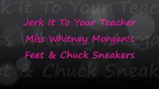 JOI Teacher Whitney Morgan's Feet & Chuck Sneakers