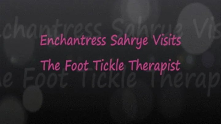 Sahrye Visits The Foot Tickle pt1