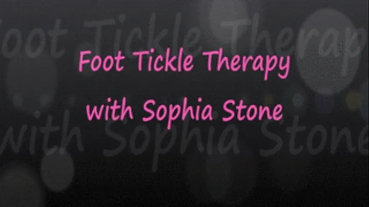 Foot Tickle Therapy with Sophia Stone pt 1