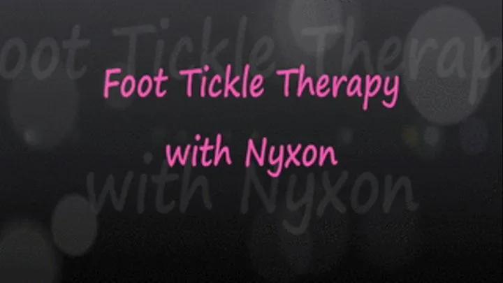 Foot Tickle Therapy with Nyxon pt 1