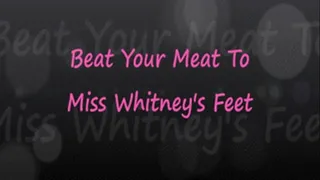 Beat Your Meat To Ms Whitney Morgan's Feet