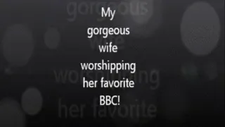 My BBW wife blows BBC