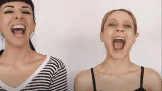 Daphne e Stella, i denti delle regine mordono davvero tanto - Daphne and Stella, the queens' teeth bite really hard (WMV)