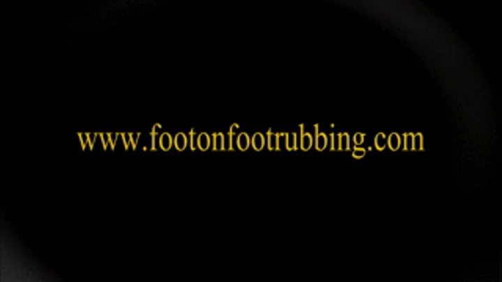 Foot On Foot Rubbing