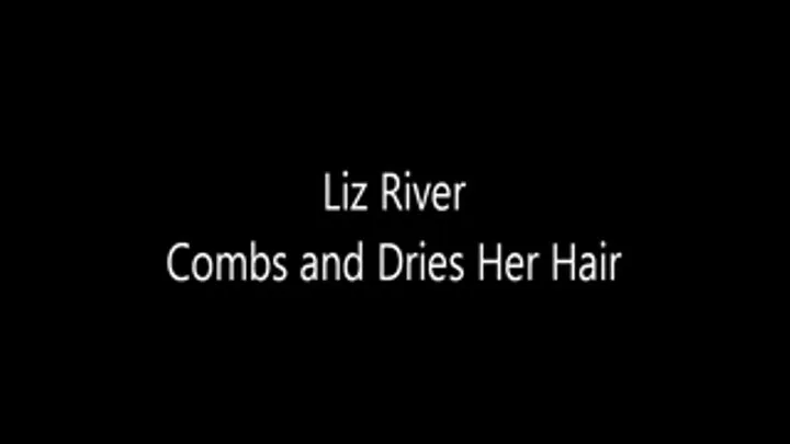 Liz River Long Hair comb and dry