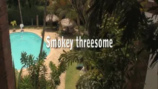 Smoking threesome