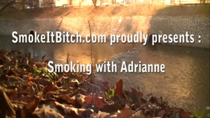 Adrianne Black smoking scene