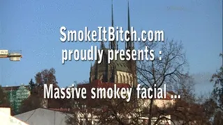 Massive smokey sperm shot!